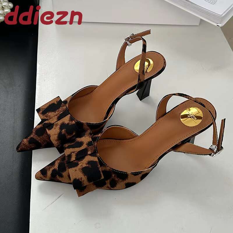 Fashion Pointed Toe Footwear Butterfly-Knot Women Pumps Party Ladies High Heels Shoes Female Sgbacks Designer