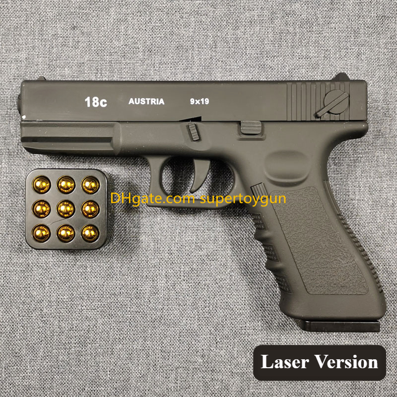 Colt Automatic Shell Ejection Pistol Laser Version Toy Gun For Adults Kids Ou