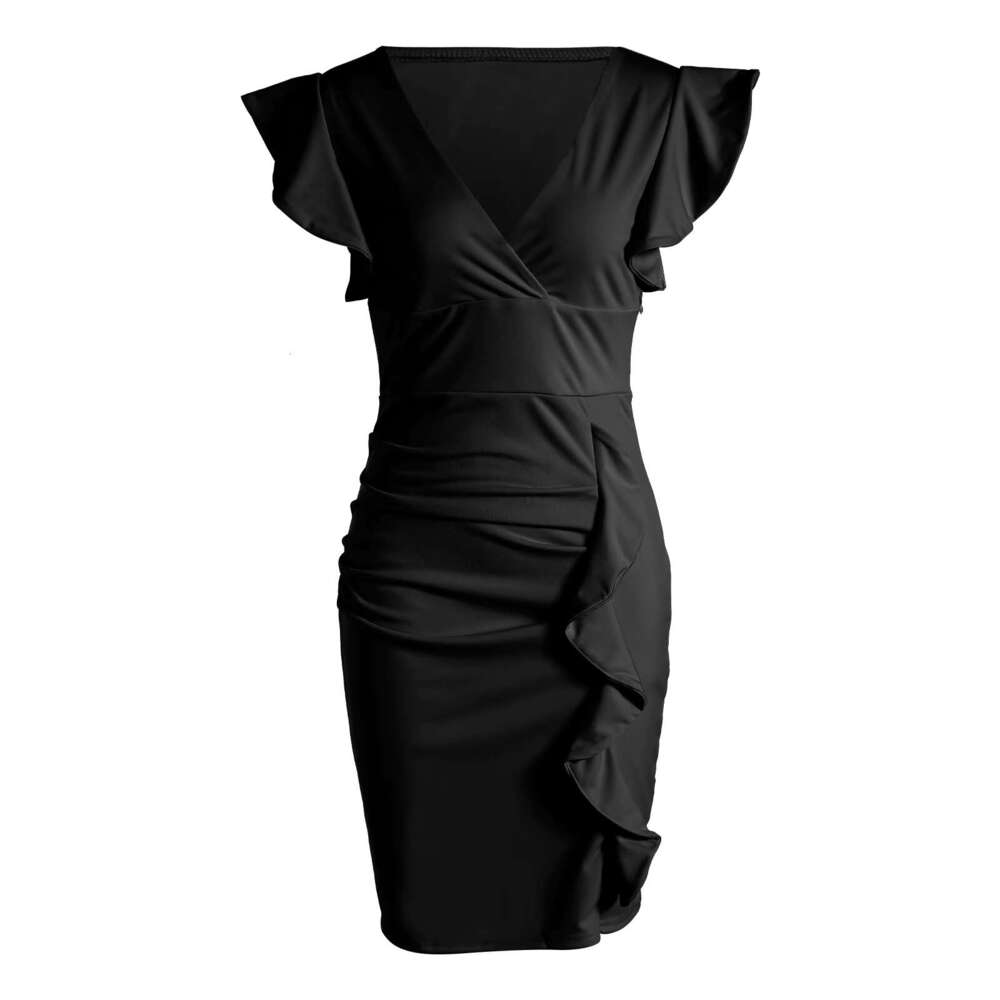 Elegant Sleeveless Midi Stylish Scoop Neck A-e Dress with Belt Available in 5 Sizes and 6 Colors R250205