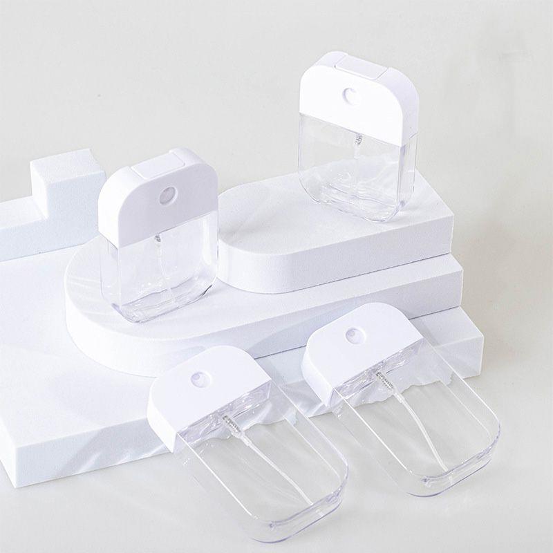 50ml pocket size card perfume mist plastic spray bottle for hand sanitizer sprayer refillable empty bottle 40ml Smifb