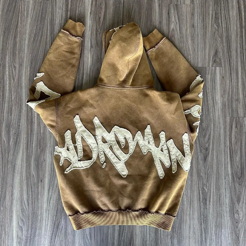 Y2K Harajuku Style Fashion Letters Posted Cloth Sweater Hoodies Women Streetwear Super Dalian Hat Casual Joker Sport Sweater 250117