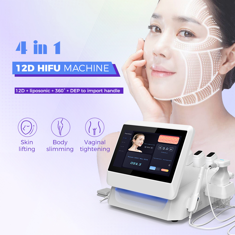 Medical CE 12D HIFU face and body slimming lifting anti-wrinkle machine high intensity focused ultrasound beauty clinic use