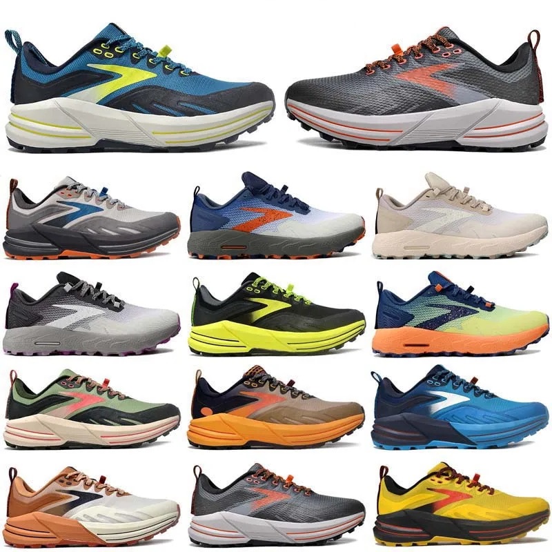 Designer New Running Shoes Men Fashion Breathable Walking Mesh Flat Shock Wear Brooks Ghost 15 Sports Sneakers Women Trainers Casual Chaussure Free Shipping