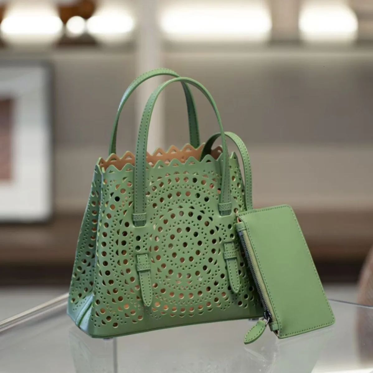 Brand Design Fashion Large Capacity Genuine Leather Bucket Bag 2024 High Quality Cowhide Shoulder Handbags For Women