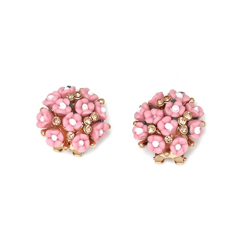 Charming Miniature Blossom Pendant with Secure Clip-On Fastening