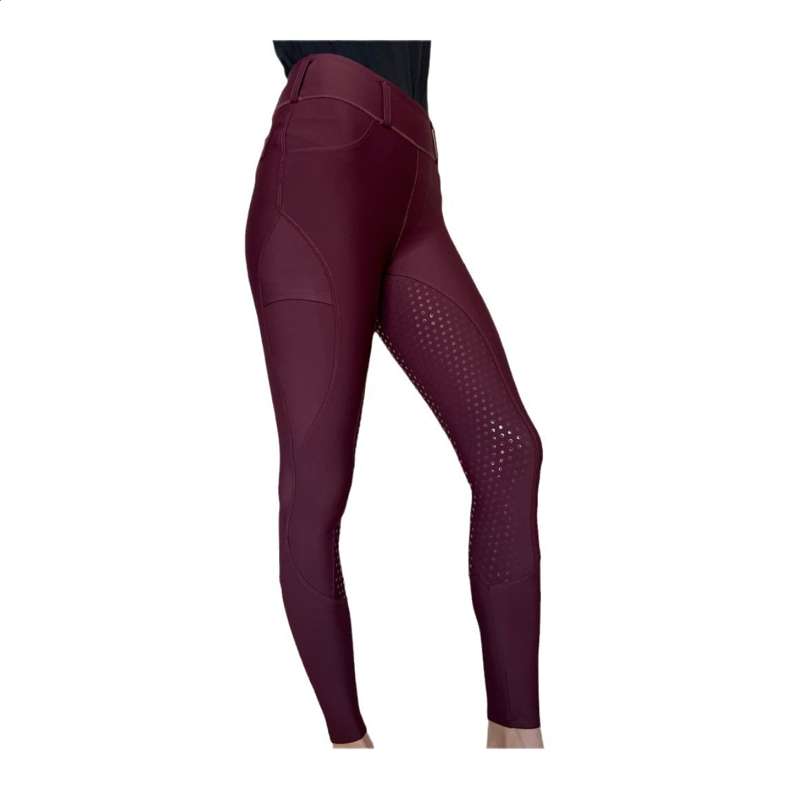 Full seat silicone equestrian pants anti pilling outdoor riding leggings womens leggings equestrian clothing 201109