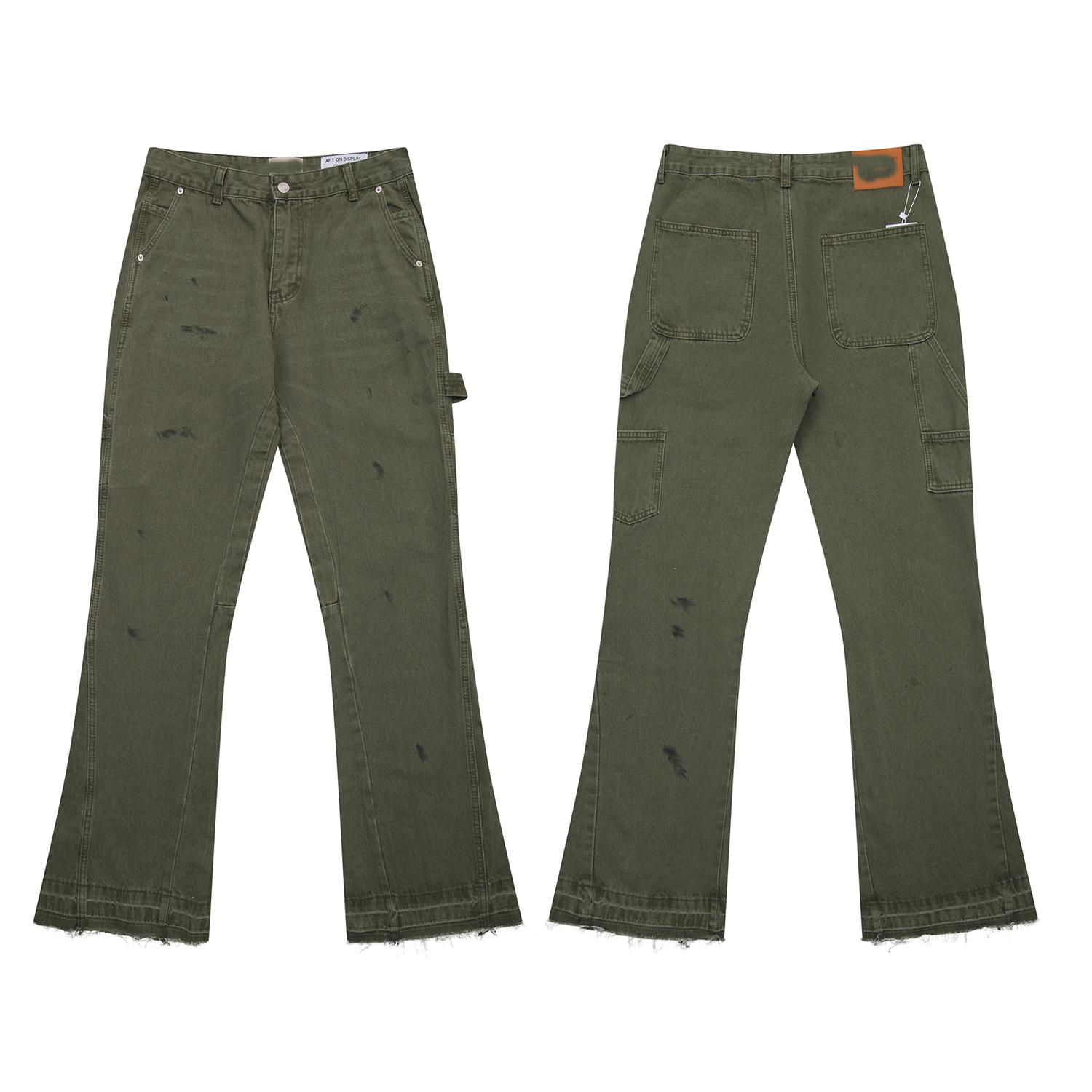 LUXUGA Man Jeans Designer Jeans Skinny Jeans Ripped Biker Slim Straight Skinny Pants Designer Stack Jeans Fashion Jean SIze S-XL