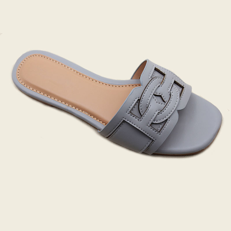Flat slippers women fashion every word beach slippers wholesale spot direct selling Ladies slippers 2025