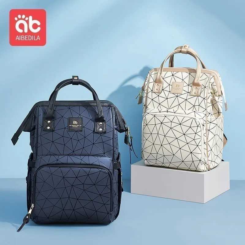 AIBEDILA Mommy Bag Fashionable and High Quty Waterproof Large Capacity Supplies for Pregnant Women Babies BackpacksC250326