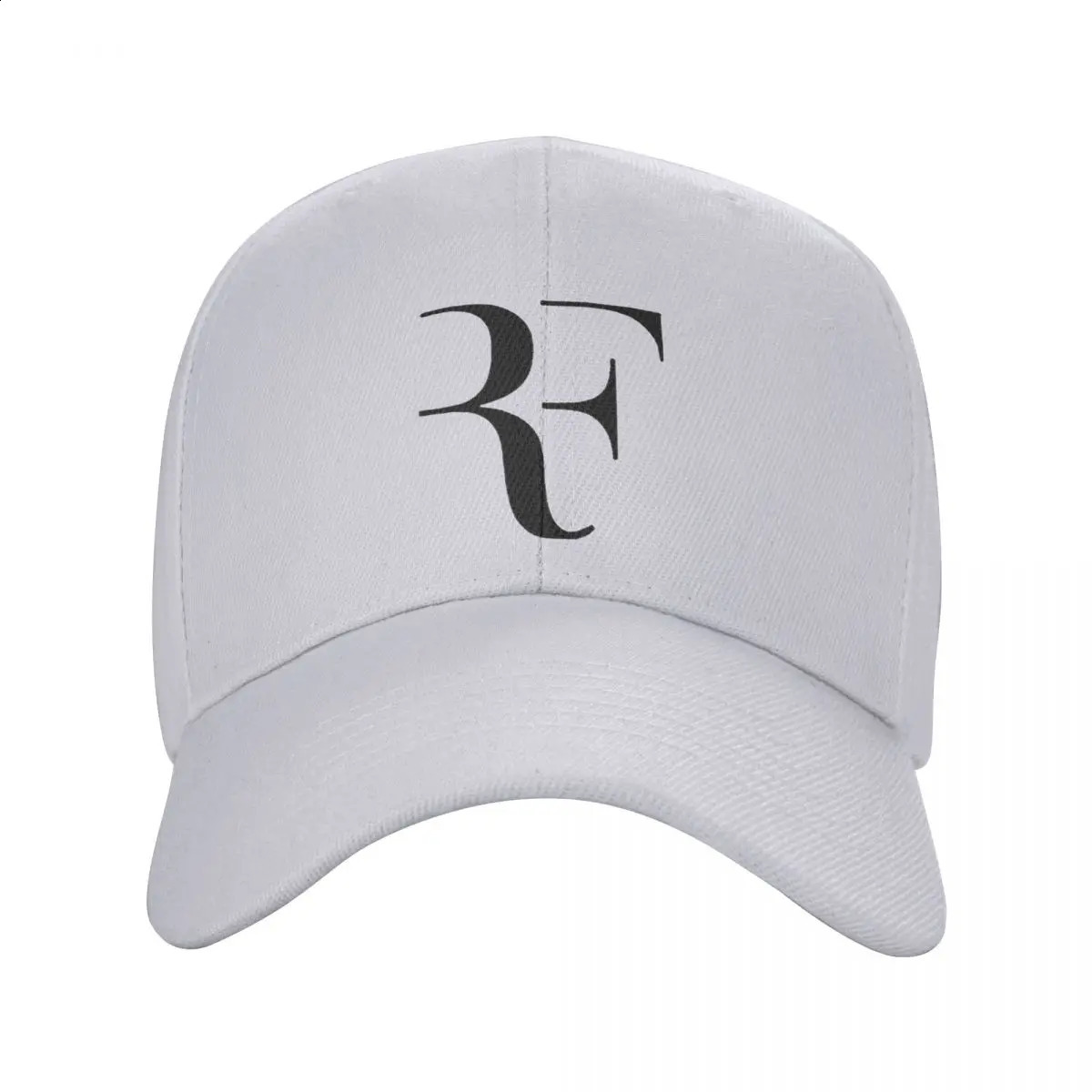Men Women RF Roger Federer Patch Tennis Hats curved Baseball Caps Polyester Hat Trucker Hat Adjustable Sun Caps Summer250114