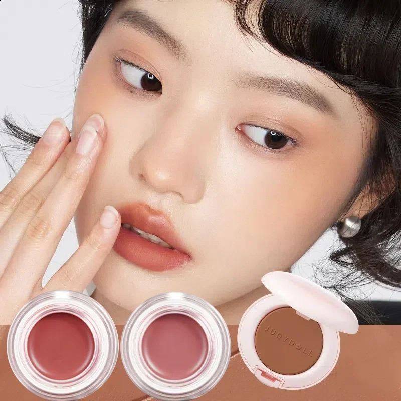 Judydoll Multi-use Blush Cream Eye Shadow Lipstick Smooth Make Up Liquid Eye Face Pink Blusher Tint Face Contour Brighten Makeup 250121