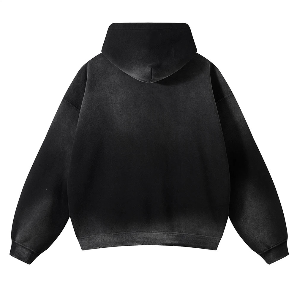 VIPReAlr2024 Winter Hoodie Retro Harajuku Fashion Washed Cotton 360GSM Pullover Sweatshirt Y2K RE Alr 250109Z