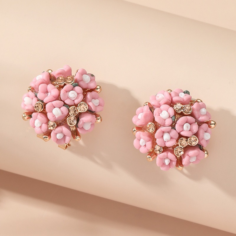 Charming Miniature Blossom Pendant with Secure Clip-On Fastening