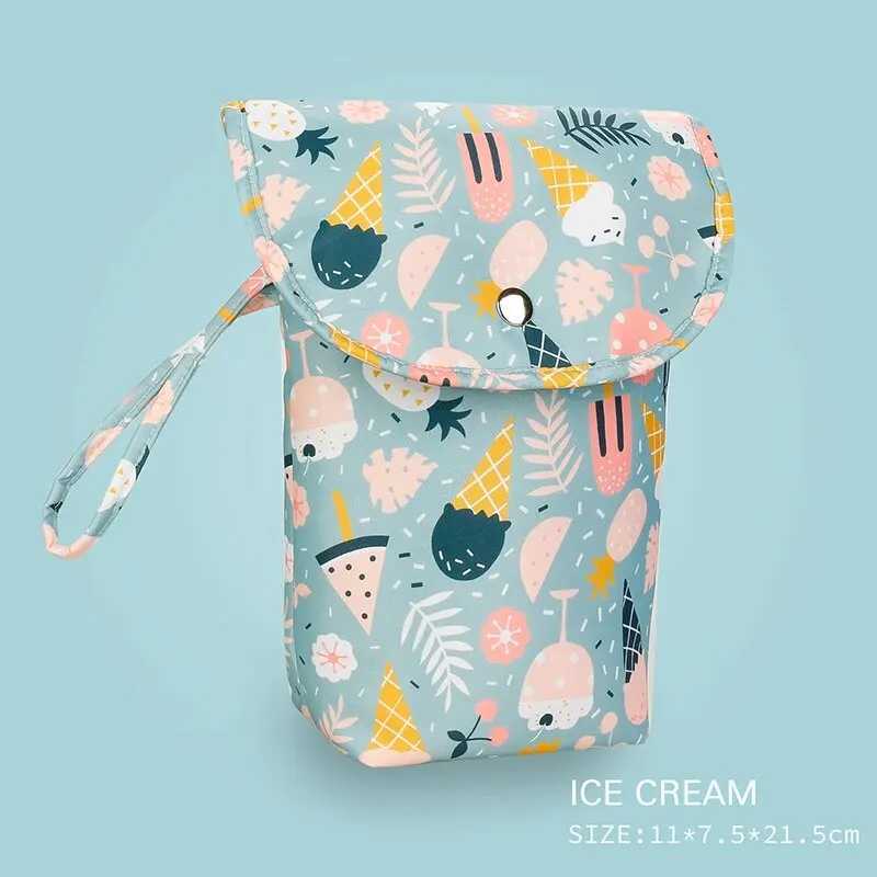 Baby Diaper Bag Waterproof Wet Dry Pack Mummy Storage Pouch Nappy Organizer Insert Tote Purse Travel Stroller Carry BagC250326