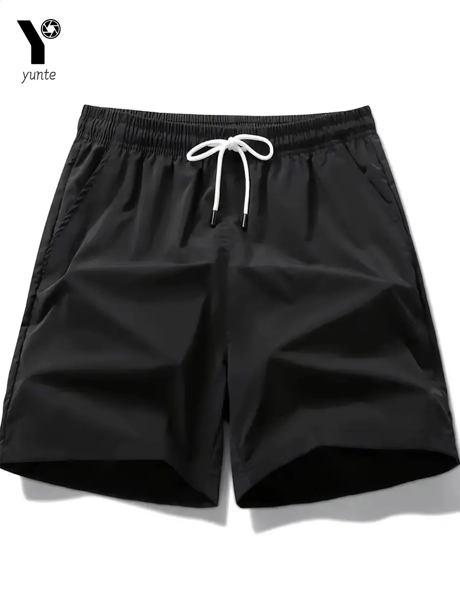 Mens Quick-Drying Sports Shorts 3-Color 3-Pack Casual Loose Elastic Belt with Drawstring Lightweight Suitable for Running and t 250120
