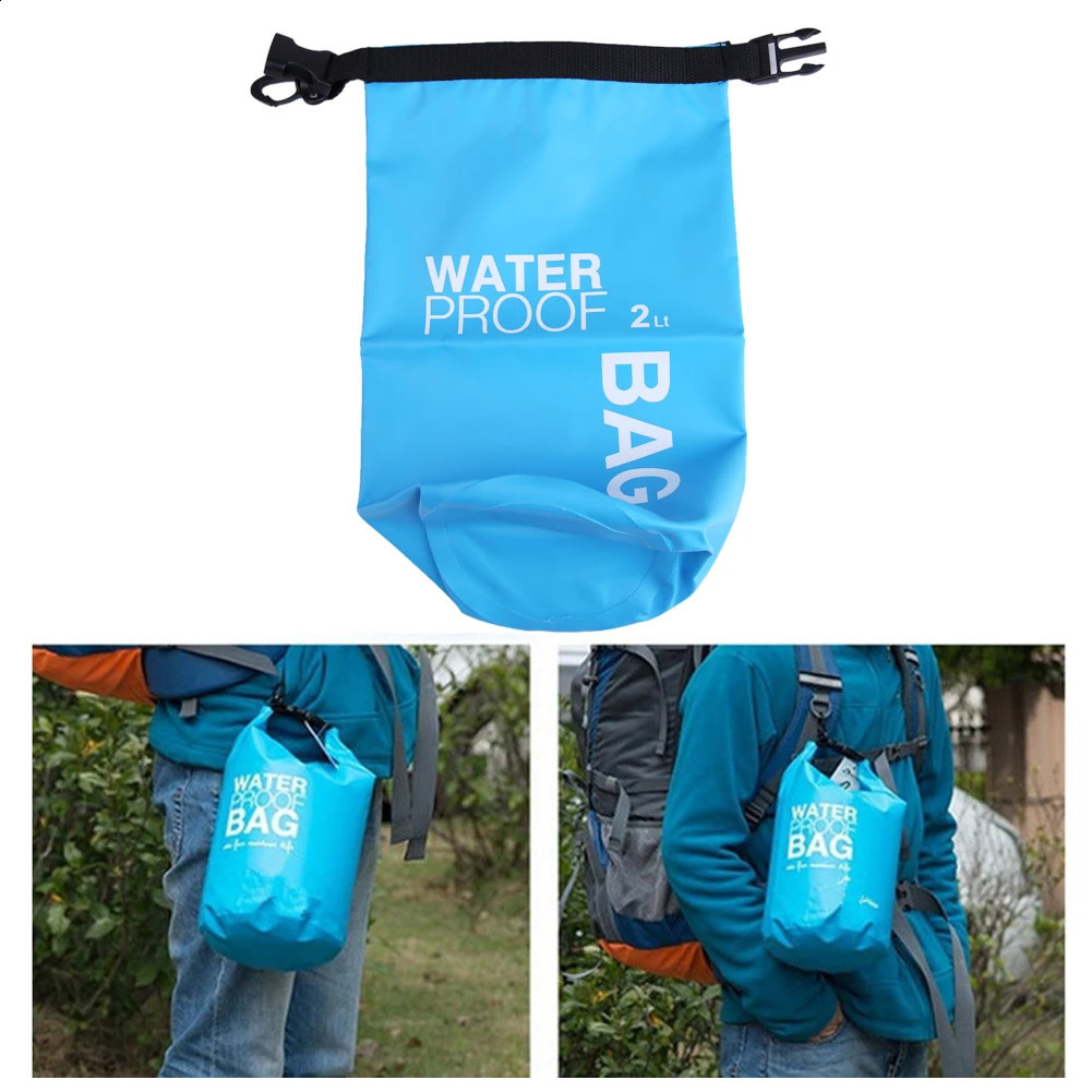 2L3L5L10L Waterproof Dry Bag Pack Sack Swimming Rafting Kayaking River Trekking Floating Sailing Canoing Boating Water y250121