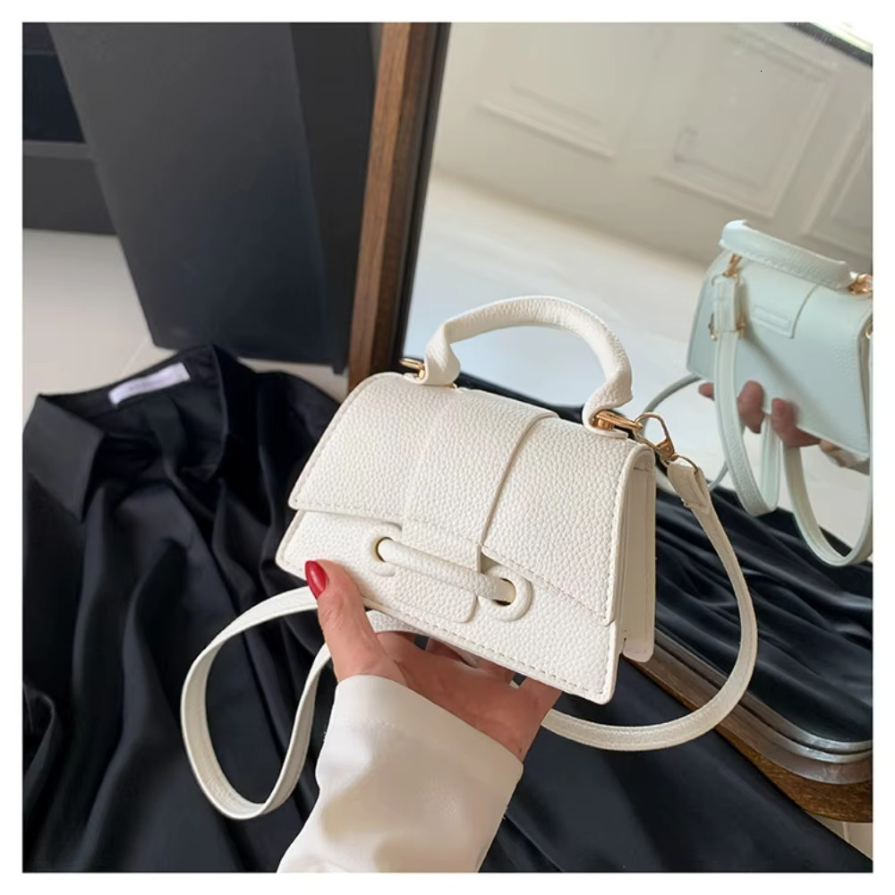 Lovito Sporty Plain Basic Shoulder Tote Bag For Women PU Japan and Korean Style