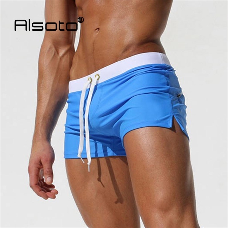 2024 Men Swimwear Sexy swimming trunks sunga swimsuit mens swim briefs Beach Shorts mayo sungas de praia homenszwembroek heren 250121