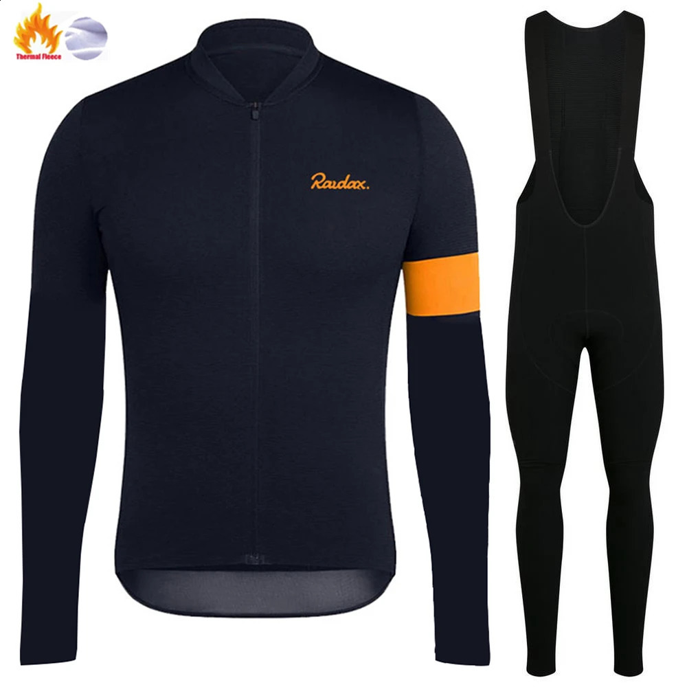 Winter Jacket Men Cycling Clothing Raudax Winter Cycling Jersey MTB Cycling Pants Set Ropa Ciclismo Triathlon Cycling Kit 250120 - view 5