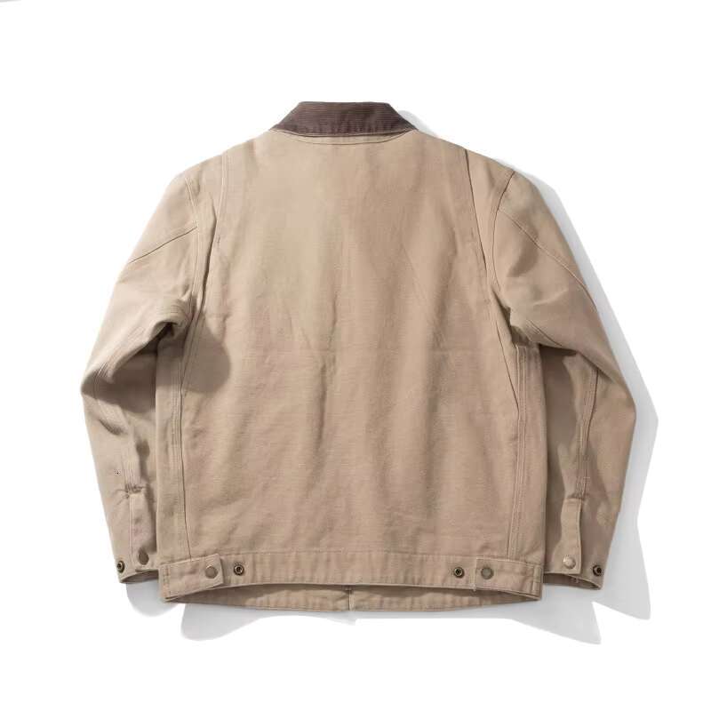 Retro Short J97 Flight Jacket Heavy Motorcycle Windproof Loose Bomber Jersey Outdoor Trekking Camping Training Windbreak Men