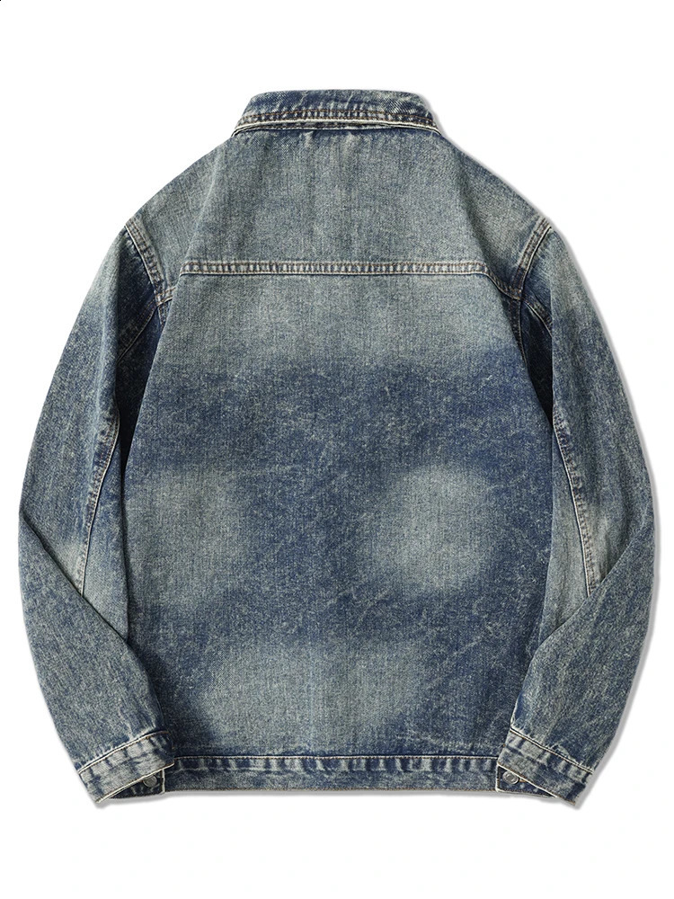 Premium Quality Denim Jacket with a Relaxed Fit Perfect for Streetwear Fans 250206