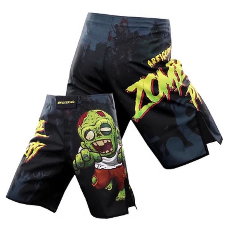 Muay Thai Pants Breathable Fight MMA Shorts Men Women Junior Gym Martial Arts Grappling Kickboxing Cage Fighting Training Trunks
