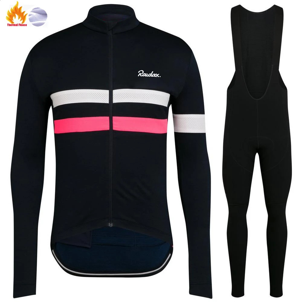Winter Jacket Men Cycling Clothing Raudax Winter Cycling Jersey MTB Cycling Pants Set Ropa Ciclismo Triathlon Cycling Kit 250120 - view 4