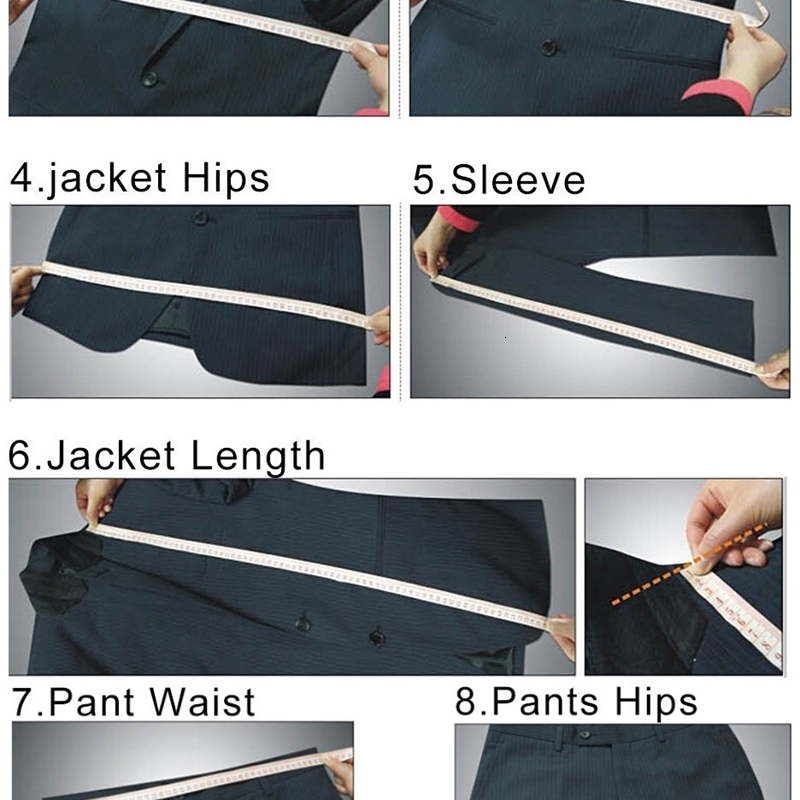 2024 Double Breasted Groomsmen Navy Blue Groom Tuxedos Lapel Men Suits Wedding Man Bridegroom Blazer Jacket Pants 250121