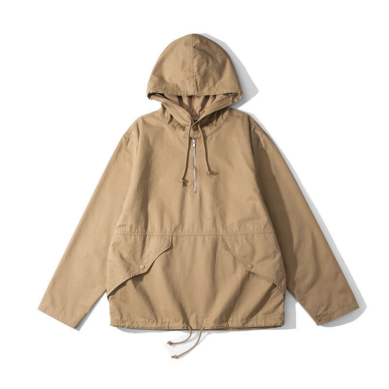 Camo Hooded Windbreaker Coat, Combat Jacket, Camping Hiking Hunting Outdoor Trekking Parka ECWCS PARKA