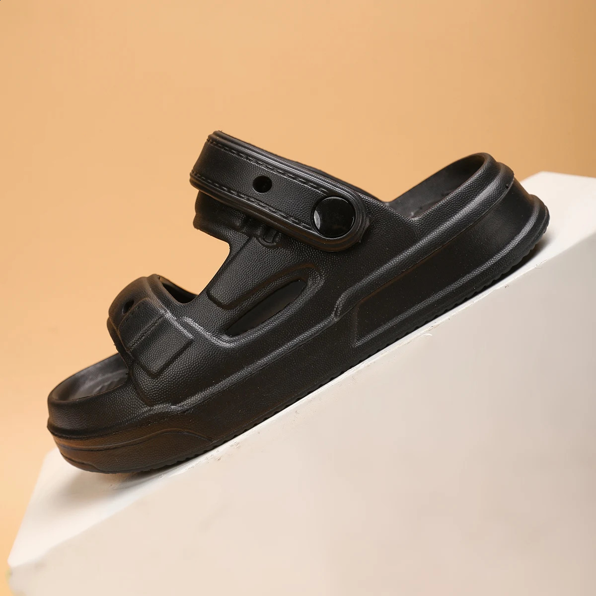 Kids Summer Cartoon Girls Non-Slip Cave Hole Sandals Boys Garden Beach Slippers Baby Outdoor Soft Soled Quick Drying Home Shoes 250206