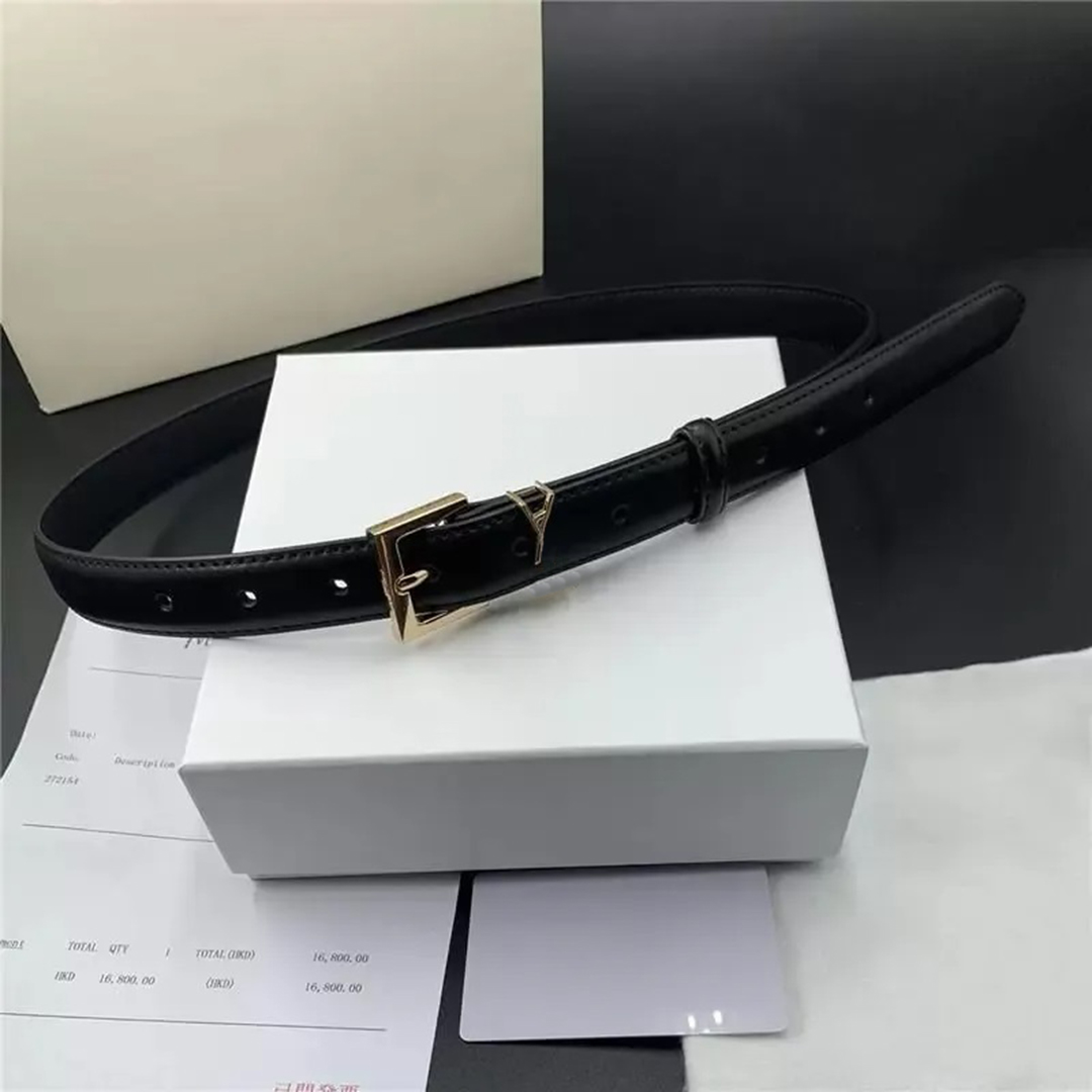 Deinger belt luxury treall-match letter fine belt leisure fashion business casual with woman man retro decoration needle buckle belts simple versatile go very good