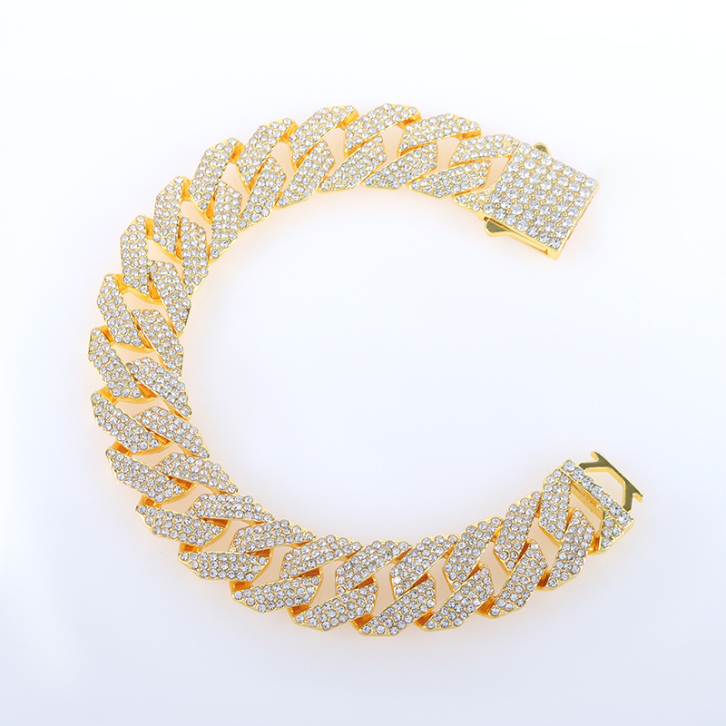 moissanite chain Cuban k Chain Custom Pendant Necklaces Pass Test Vvs Moissanite Dia Hip Hop Necklace Men Jewelry 4 Neclaces Neclace