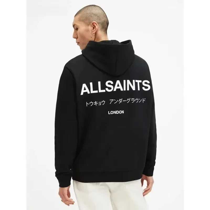 New Fashion Luxury Brand Autumn and Winter Cotton Letter-printed Hoodie Mens Leisure Sports Heavy Hoodie Y250206