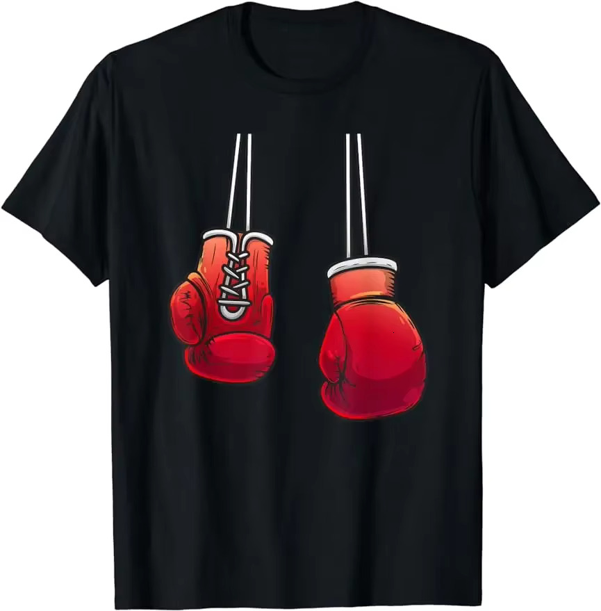Boxing Lover Gym Boxer Kickboxing Kickboxer Enthusiast T-Shirt Unisex Style Shirts for Men Clothing Tees Custom Printed TShirt