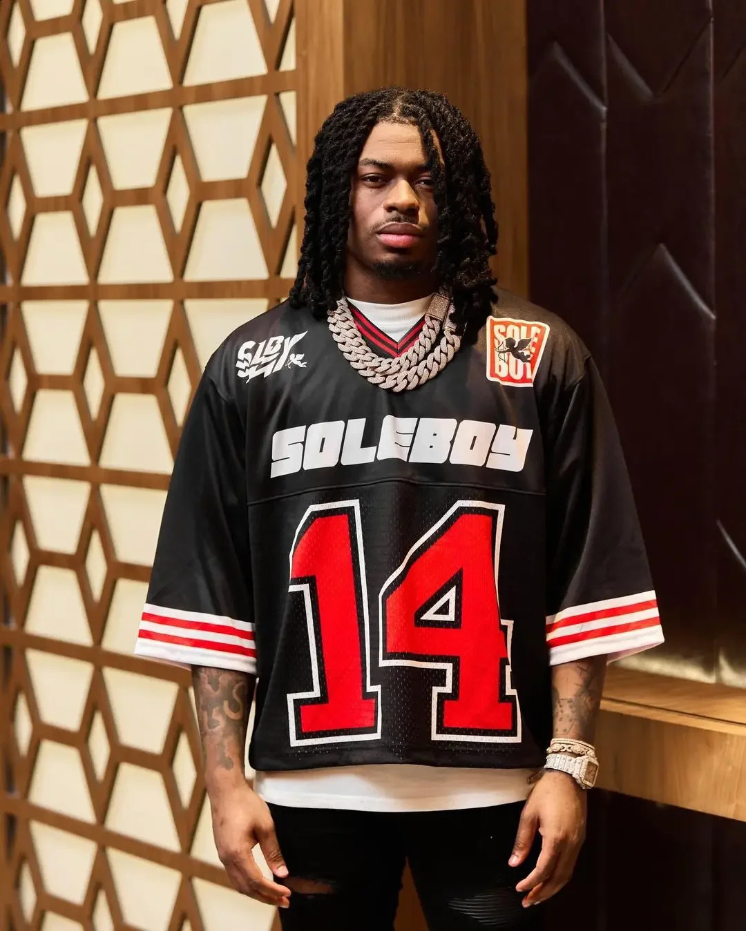 Y2K American T-shirt retro splicing hip-hop V-neck T-shirt loose sports mesh bodybuilding sports student training short sleeves 250206