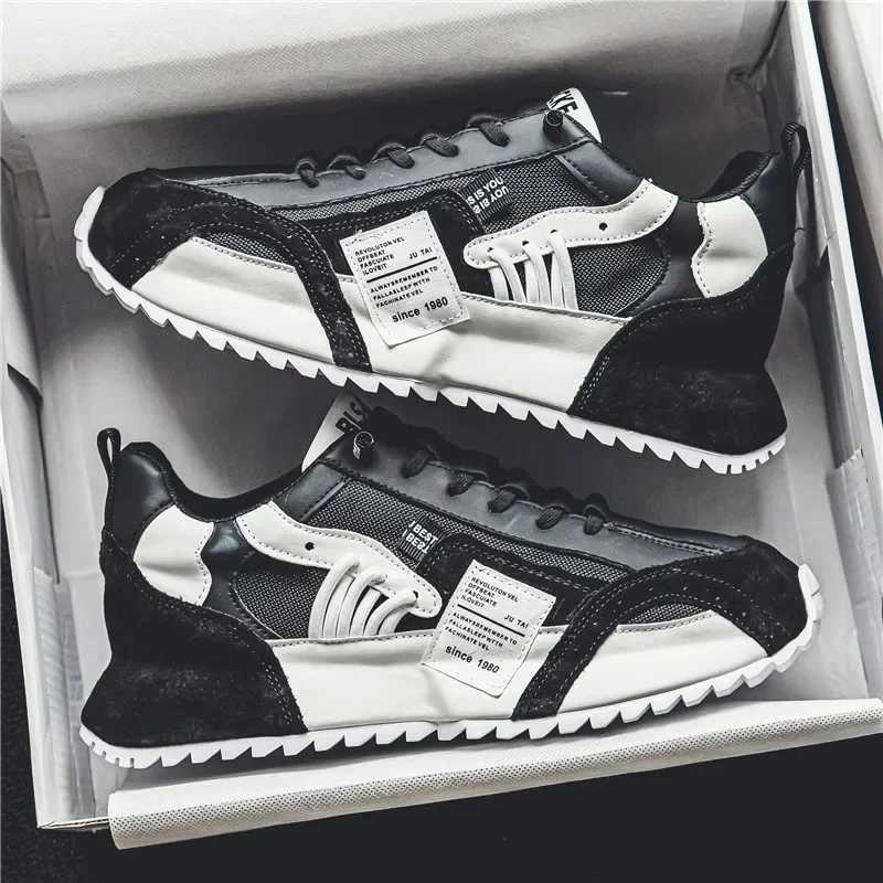 Mens Luxury Sneakers Sports Shoes Moccasins Chunky Men Casual Sneakers Comfortable Breathable Trend Designed Personty Shoes Y250305
