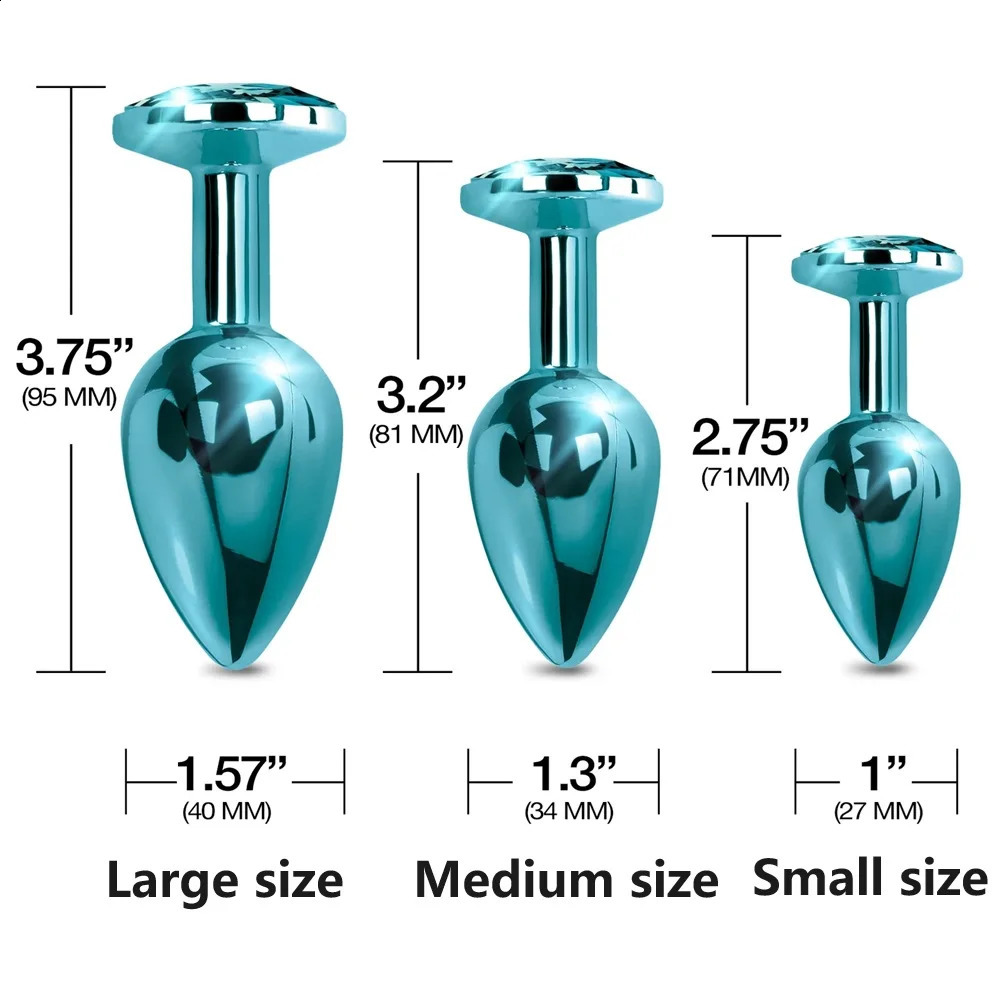 Fox Tail Small Medium Large Butt Plug Set Metal Bunny Tail Anal Plug Jewelry Steel Anal Sex Toy Trainer Exotic Dildo Cosplay 250108