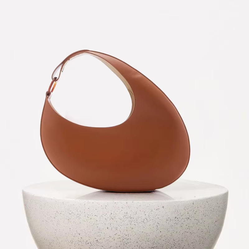 2025 New Design Shoulder For Women's Fashion Handheld Crescent Bag Trendy Large Capacity