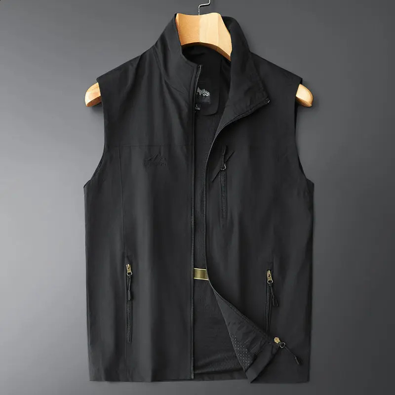 vest for mens summer thin sleeveless camisole for mens casual vest jacket for mens spring and summer vest 250206