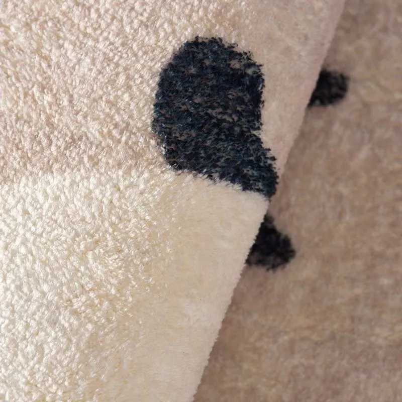 Light Luxury Plush Lounge Rug Home Bedroom Decor Leopard Print Carpet Thicken Study Non-slip Mat Nordic Carpets for Living Room Z250206