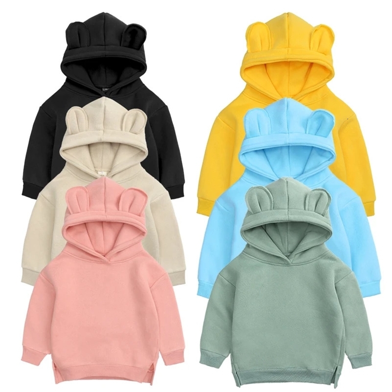 Spring Autumn Baby Boys Girls Infant Toddler Kids Casual Hoodies Children Fashion Clothes Cotton Hooded Sweatshirt 250121