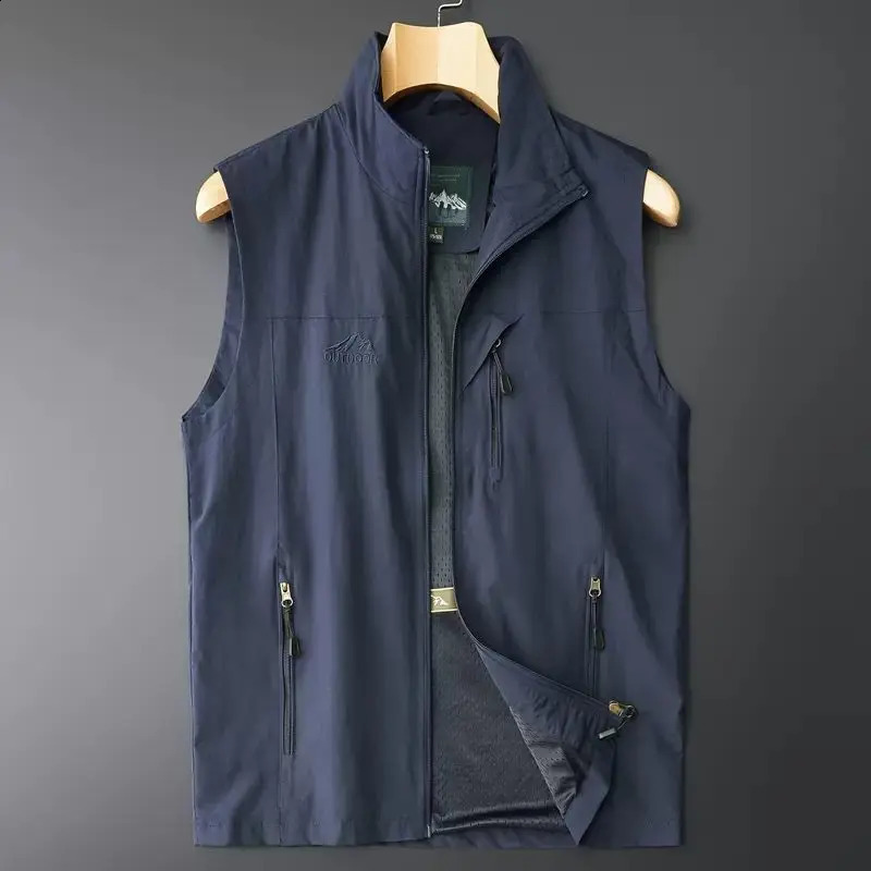 vest for mens summer thin sleeveless camisole for mens casual vest jacket for mens spring and summer vest 250206
