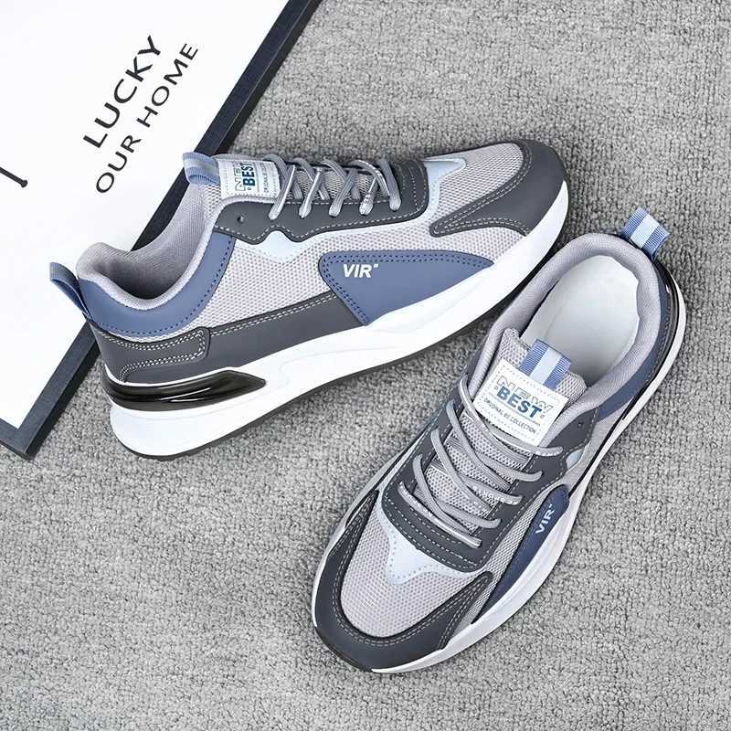 Men Shoes 2024 New Fashion Sneakers for Men Leather Shoes Cfort Lightweight Casual Shoes Outdoor WalkingFootwearC250325