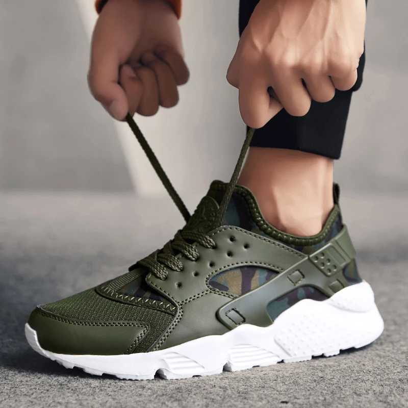 Hot Selling Men Sneakers Summer Mesh Breathable Low Cut Lace Up Anti Slip Running Shoes Fashion Thick Soled Mens Casual ShoesC250410