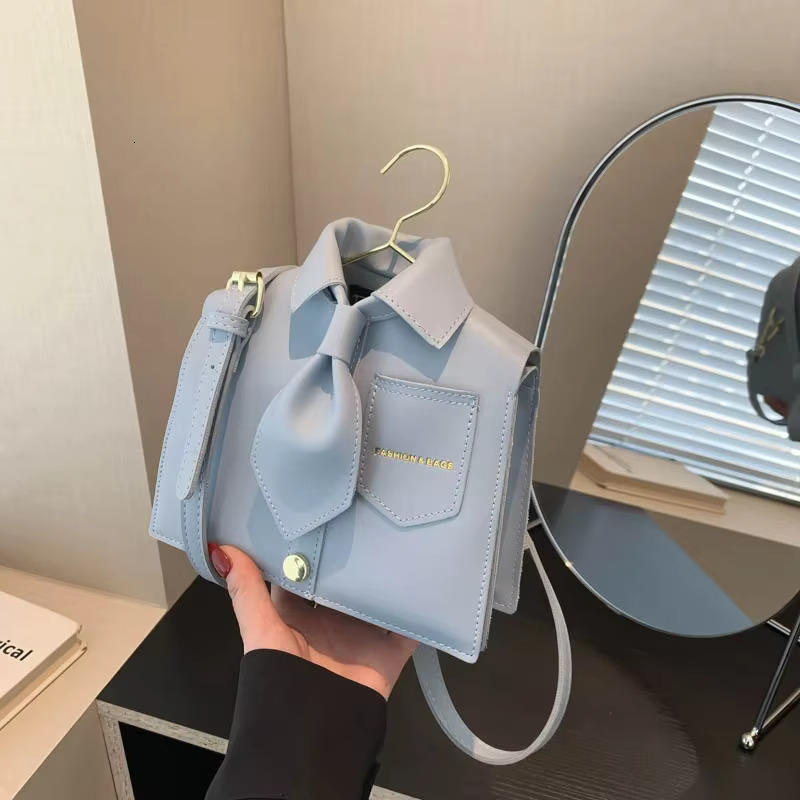 Hot Selg Creative Design Versatile PU Shoulder New Fashion Trend Niche Women's Crossbody Bag Sewing Thread PU Cartoon