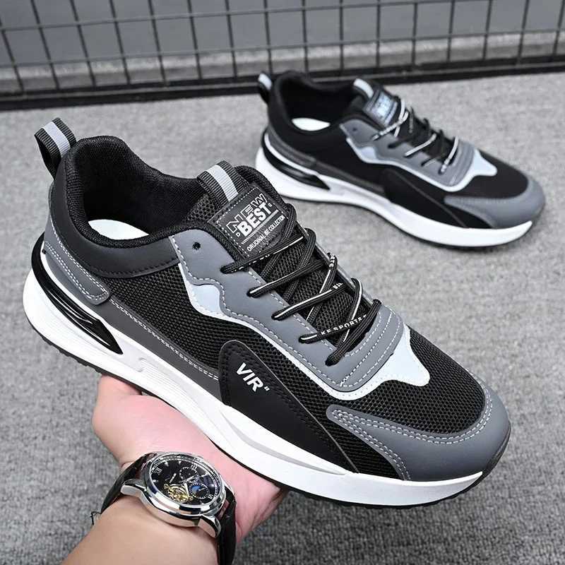 Men Shoes 2024 New Fashion Sneakers for Men Leather Shoes Cfort Lightweight Casual Shoes Outdoor WalkingFootwearC250325