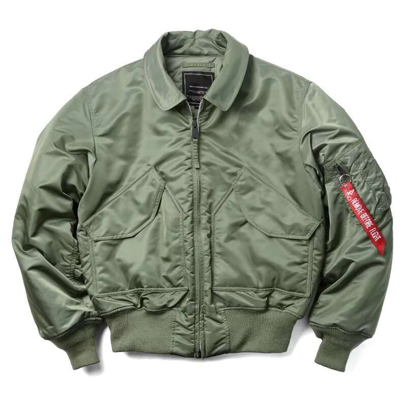 Winter American Style Work Clothes Short Pilot Jacket Outdoor Combat Sport Bread Men's Baseball Cotton Padded Coat Tops Cwu-45P