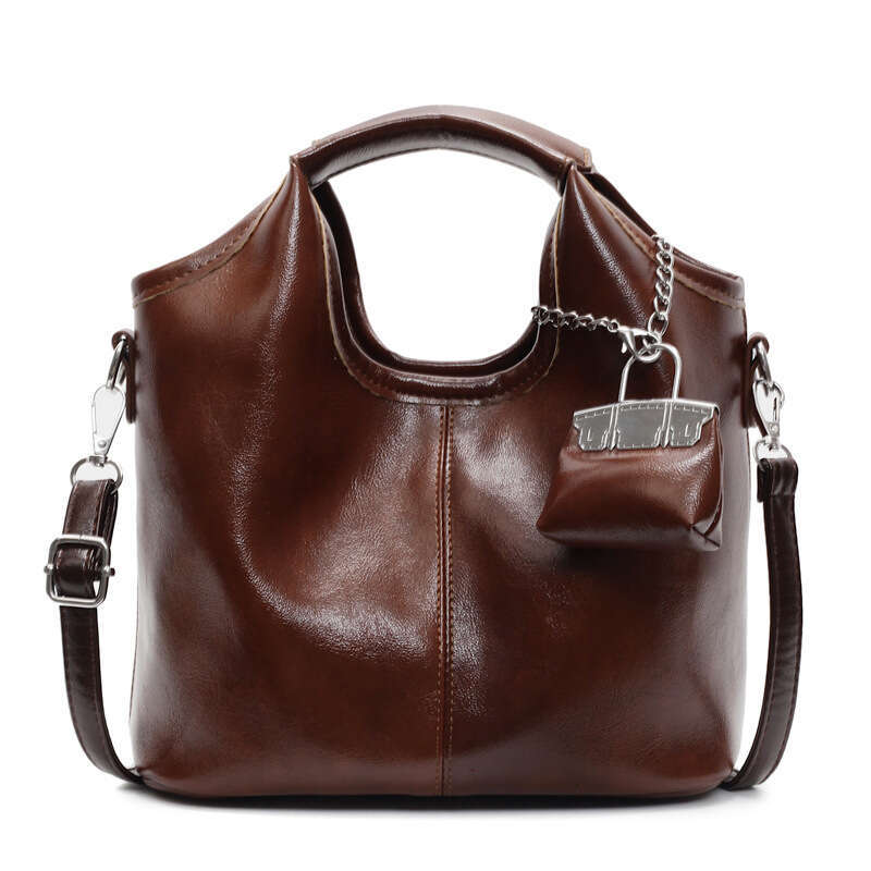 soft leather handbag for women single shoulder bag armpit bag crossbody bag vegetable basket bag trendy bag High Top Quality