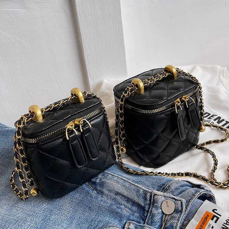 Mini Small Bag For Wen 2025 Spring/Summer New Trendy Ins High-end Diamd Grid Chain Bag Versatile Fi Crossbody Bag Z250205