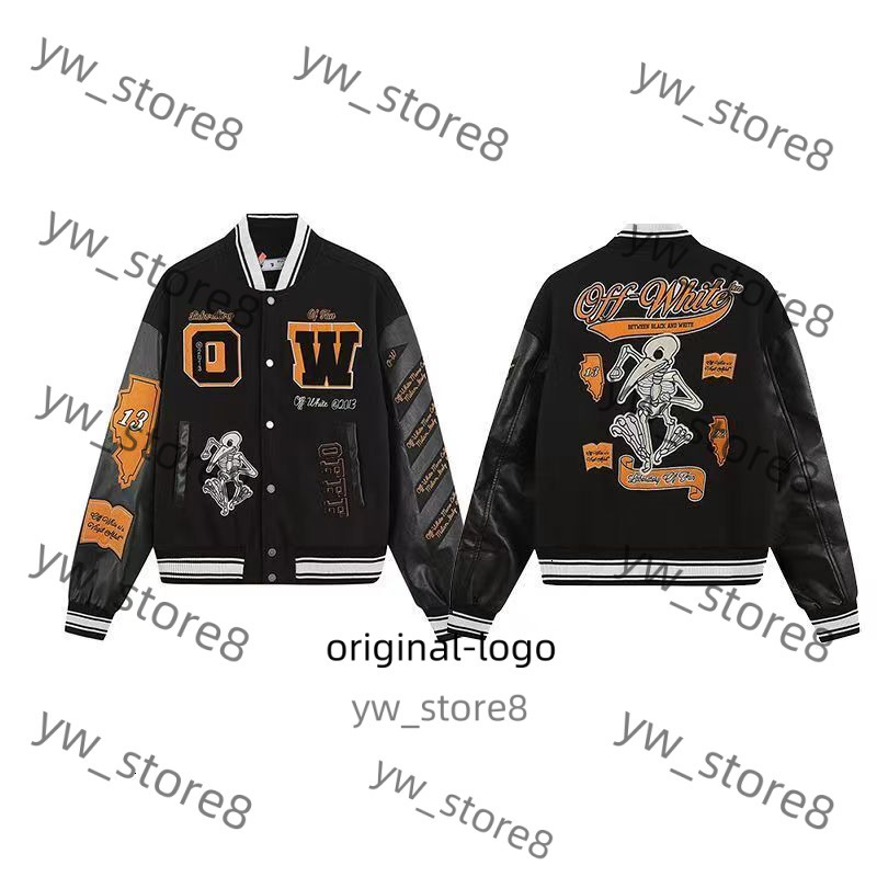 Designer Off Jacket Mens Jacket Winter Jacket Thickened Warm Longoff Whitejacket Stand Collar Father Gift Coat Jackets For Men Windbreakers Off Whitees 346